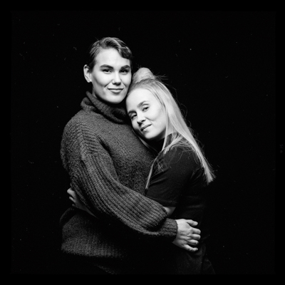 Kerttuli and Saara, 2019. Hasselblad, Fomapan 100.