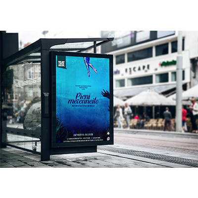 Identity for Pieni merenneito theater performance, Joensuun kaupunginteatteri, 2020